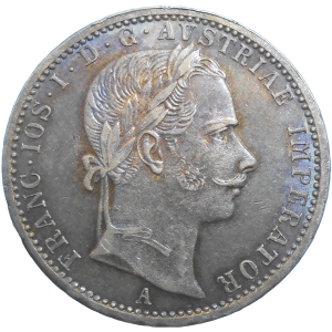 František Jozef I. 1/4 zlatník 1860 A