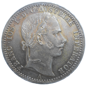 František Jozef I. 1/4 zlatník 1862 A
