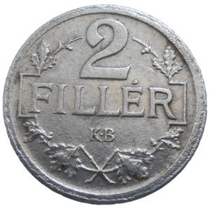 Karol I. 2 Fillér 1917 KB