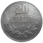 Karol I. 20 Fillér 1916 KB