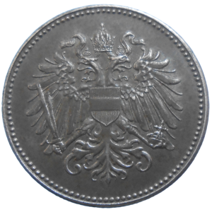 Karol I. 20 Heller 1918 bz