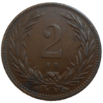 František Jozef I. 2 Fillér 1895 KB