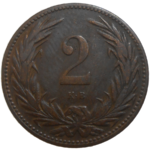 František Jozef I. 2 Fillér 1896 KB