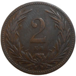 František Jozef I. 2 Fillér 1896 KB