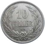 František Jozef I. 10 Fillér 1909 KB