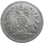 František Jozef I. 20 Heller 1909 bz