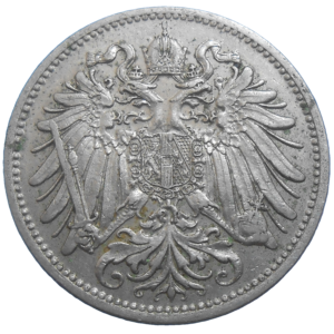 František Jozef I. 20 Heller 1909 bz