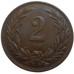 František Jozef I. 2 Fillér 1897 KB