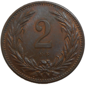 František Jozef I. 2 Fillér 1899 KB