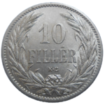 František Jozef I. 10 Fillér 1894 KB