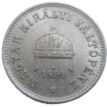 František Jozef I. 10 Fillér 1894 KB