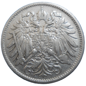 František Jozef I. 20 Heller 1892 bz