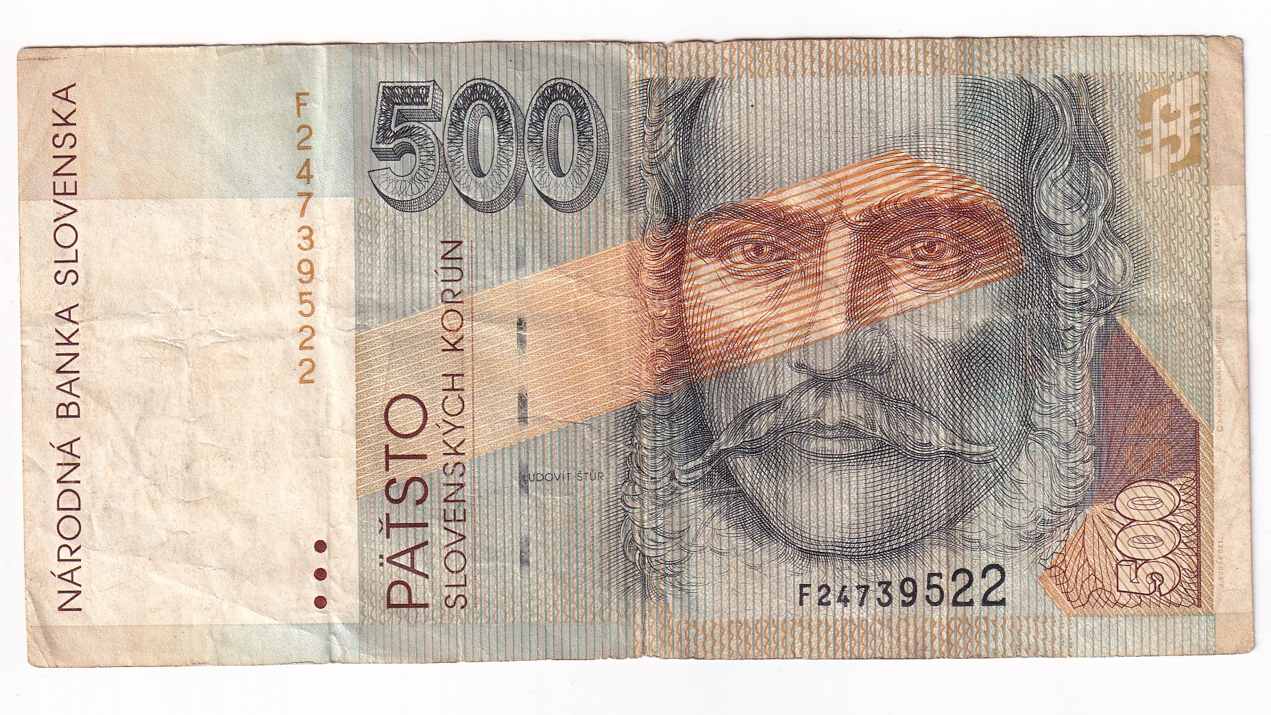 500 Korún 1993 F 500 Korún 1993 F