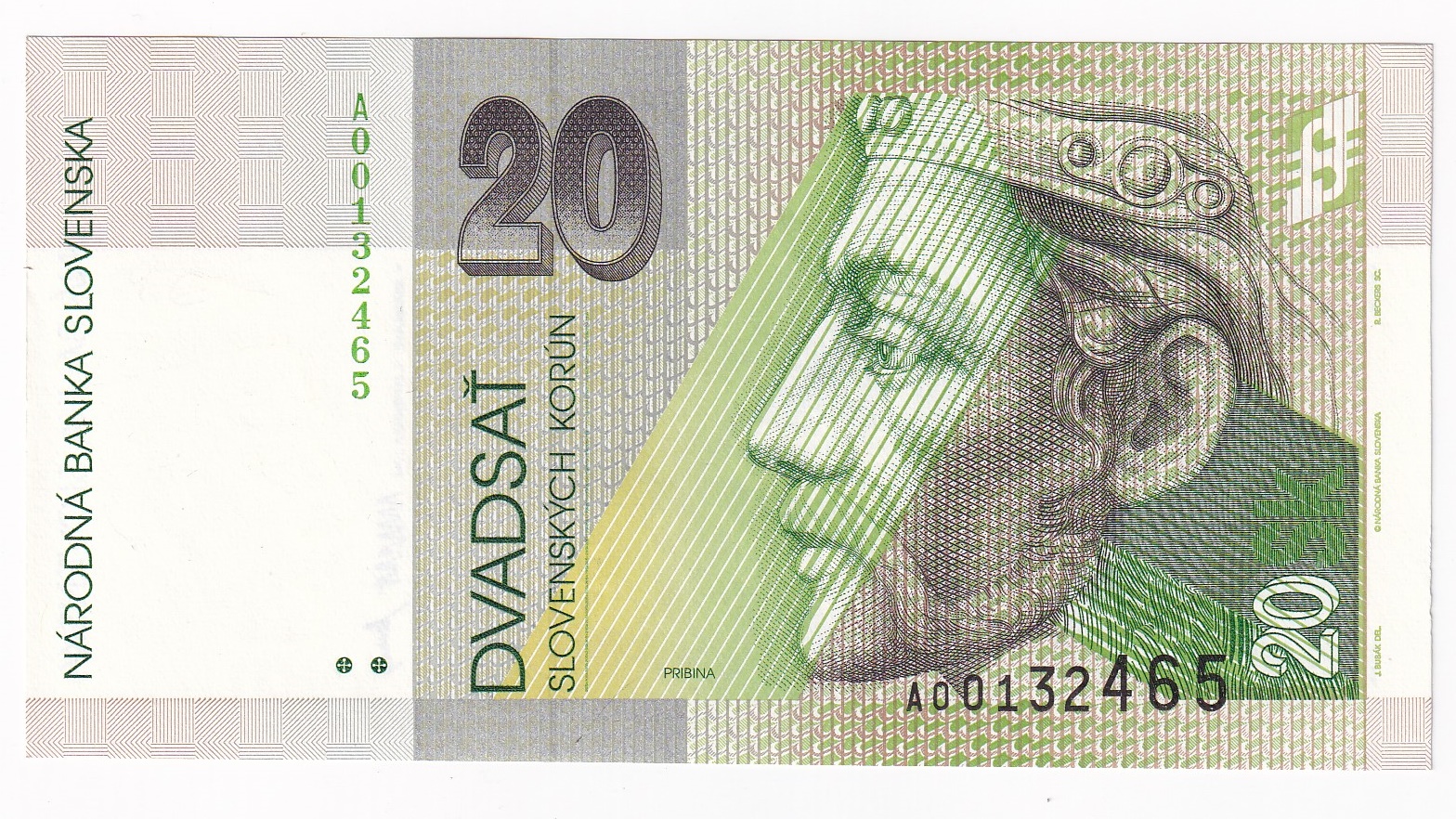 20 Korún 1993 A 20 Korún 1993 A