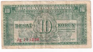 10 Korún 1950 Jg