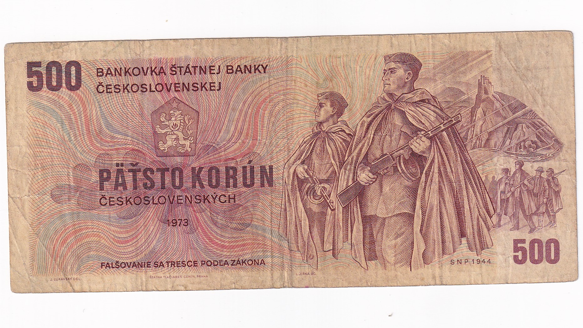 500 Korún 1973 Z13 500 Korún 1973 Z13