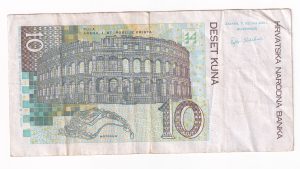 Chorvátsko 10 Kuna 2001