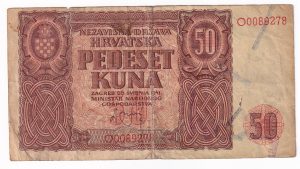Chorvátsko 50 Kuna 1941