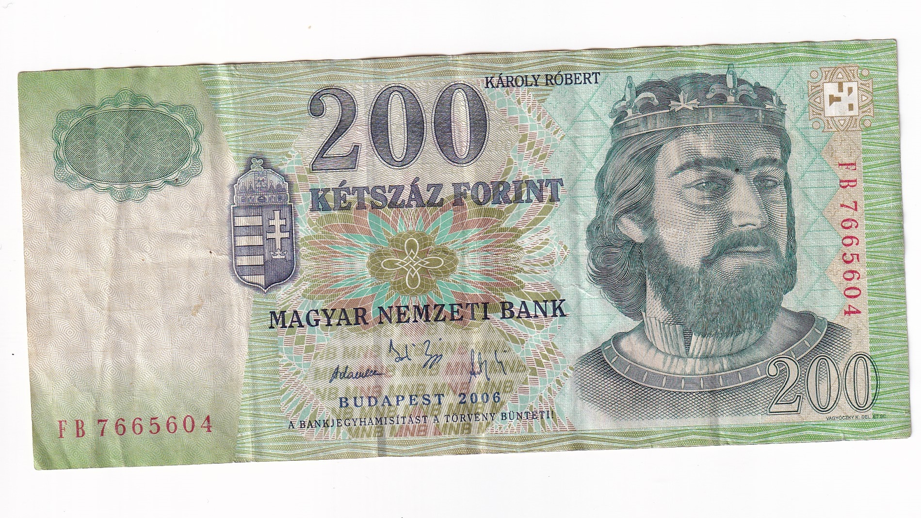 Maďarsko 200 Forint 2006 Maďarsko 200 Forint 2006