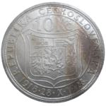 10 Kč 1928 T. G. Masaryk