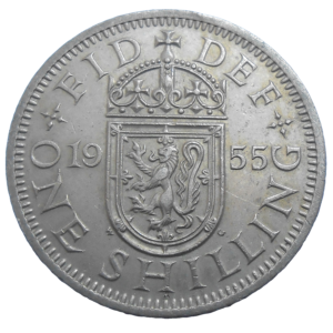 Veľká Británia 1 Shilling 1955