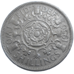 Veľká Británia 2 Shillings 1956