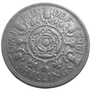Veľká Británia 2 Shillings 1965