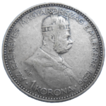 František Jozef I. 1 Koruna 1896 výročná