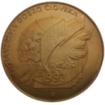 Bronzová medaila Alexander Dubček 1993