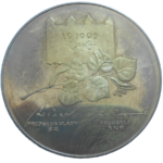 Strieborná medaila Ústava SR 1992