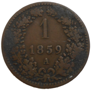 František Jozef I. 1 grajciar 1859 A