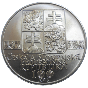 100 KČS 1993 Muzeálna Slovenská Spoločnosť