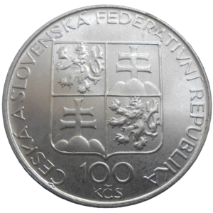100 KČS 1993 Břevnovský Kláštor