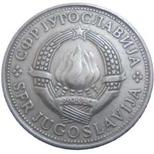 Juhoslávia 5 Dinara 1971