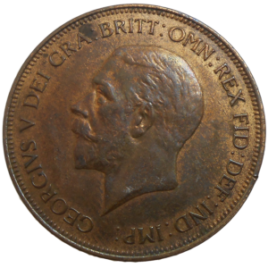 Veľká Británia One Penny 1936