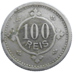 Portugalsko 100 Reis 1900