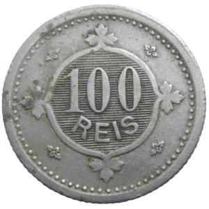 Portugalsko 100 Reis 1900