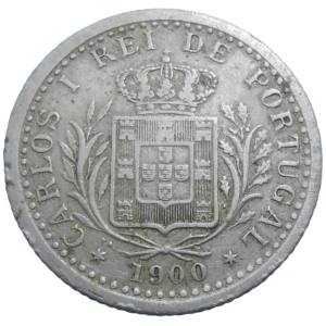 Portugalsko 100 Reis 1900