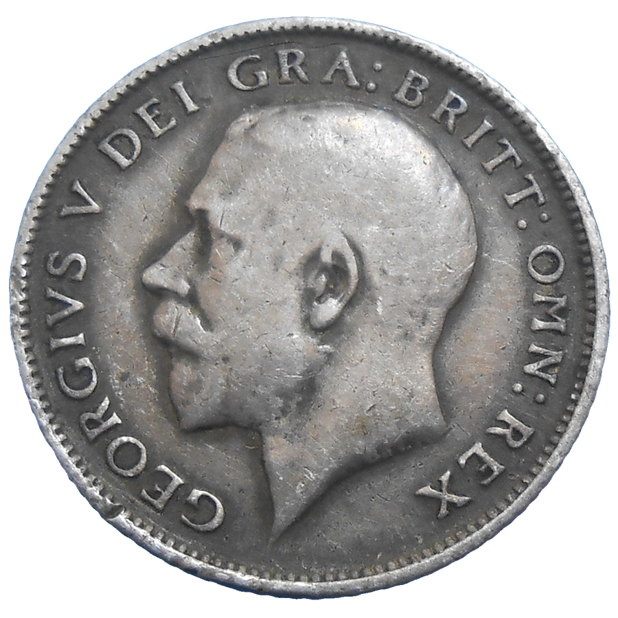 Veľká Británia 6 Pence 1914 Veľká Británia 6 Pence 1914
