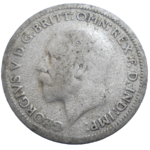 Veľká Británia 6 Pence 1933