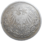 Nemecko 1/2 Mark 1906 D
