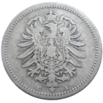 Nemecko 50 Pfennig 1876 A