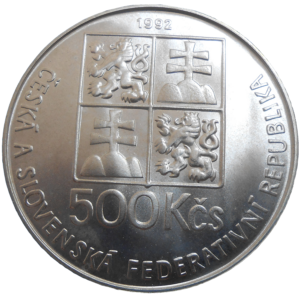 500 KČS 1992 J. A. Komenský