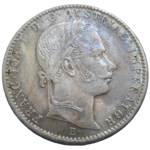 František Jozef I. 1/4 zlatník 1859 B