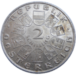 Rakúsko 2 Schilling 1932