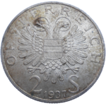 Rakúsko 2 Schilling 1937