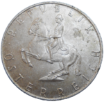 Rakúsko 5 Schilling 1968