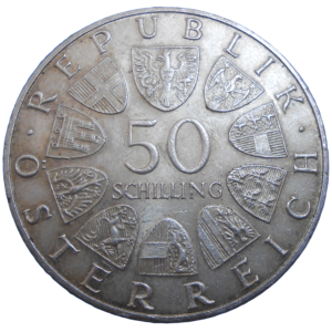 Rakúsko 50 Schilling 1967