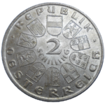 Rakúsko 2 Schilling 1929