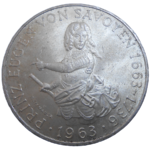Rakúsko 25 Schilling 1963